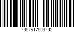 Código de barras (EAN, GTIN, SKU, ISBN): '7897517906733'