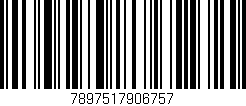 Código de barras (EAN, GTIN, SKU, ISBN): '7897517906757'