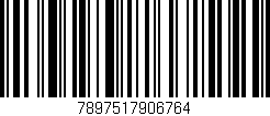 Código de barras (EAN, GTIN, SKU, ISBN): '7897517906764'