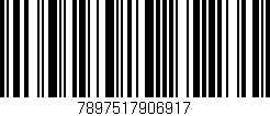 Código de barras (EAN, GTIN, SKU, ISBN): '7897517906917'