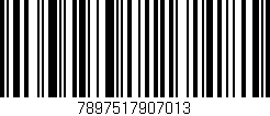 Código de barras (EAN, GTIN, SKU, ISBN): '7897517907013'