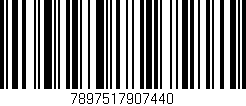 Código de barras (EAN, GTIN, SKU, ISBN): '7897517907440'