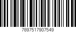 Código de barras (EAN, GTIN, SKU, ISBN): '7897517907549'