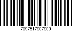 Código de barras (EAN, GTIN, SKU, ISBN): '7897517907983'