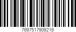 Código de barras (EAN, GTIN, SKU, ISBN): '7897517908218'