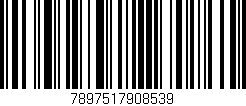 Código de barras (EAN, GTIN, SKU, ISBN): '7897517908539'