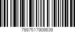 Código de barras (EAN, GTIN, SKU, ISBN): '7897517908638'