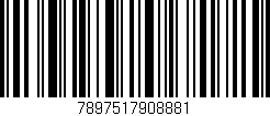 Código de barras (EAN, GTIN, SKU, ISBN): '7897517908881'