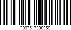 Código de barras (EAN, GTIN, SKU, ISBN): '7897517908959'