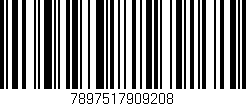 Código de barras (EAN, GTIN, SKU, ISBN): '7897517909208'
