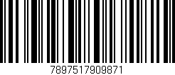 Código de barras (EAN, GTIN, SKU, ISBN): '7897517909871'