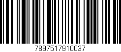 Código de barras (EAN, GTIN, SKU, ISBN): '7897517910037'