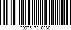 Código de barras (EAN, GTIN, SKU, ISBN): '7897517910068'