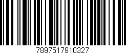 Código de barras (EAN, GTIN, SKU, ISBN): '7897517910327'