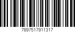 Código de barras (EAN, GTIN, SKU, ISBN): '7897517911317'