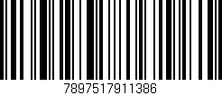 Código de barras (EAN, GTIN, SKU, ISBN): '7897517911386'