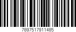 Código de barras (EAN, GTIN, SKU, ISBN): '7897517911485'