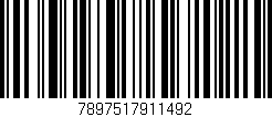 Código de barras (EAN, GTIN, SKU, ISBN): '7897517911492'