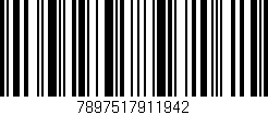 Código de barras (EAN, GTIN, SKU, ISBN): '7897517911942'