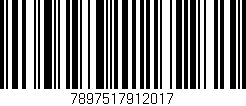 Código de barras (EAN, GTIN, SKU, ISBN): '7897517912017'
