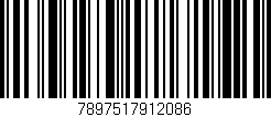 Código de barras (EAN, GTIN, SKU, ISBN): '7897517912086'