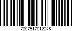 Código de barras (EAN, GTIN, SKU, ISBN): '7897517912345'