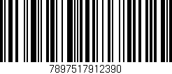 Código de barras (EAN, GTIN, SKU, ISBN): '7897517912390'
