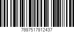 Código de barras (EAN, GTIN, SKU, ISBN): '7897517912437'