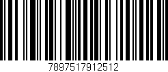 Código de barras (EAN, GTIN, SKU, ISBN): '7897517912512'