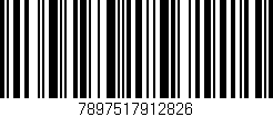 Código de barras (EAN, GTIN, SKU, ISBN): '7897517912826'