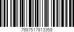 Código de barras (EAN, GTIN, SKU, ISBN): '7897517913359'
