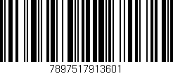 Código de barras (EAN, GTIN, SKU, ISBN): '7897517913601'