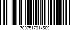 Código de barras (EAN, GTIN, SKU, ISBN): '7897517914509'