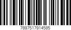 Código de barras (EAN, GTIN, SKU, ISBN): '7897517914585'