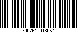Código de barras (EAN, GTIN, SKU, ISBN): '7897517916954'