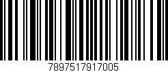 Código de barras (EAN, GTIN, SKU, ISBN): '7897517917005'