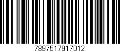 Código de barras (EAN, GTIN, SKU, ISBN): '7897517917012'