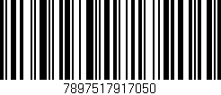 Código de barras (EAN, GTIN, SKU, ISBN): '7897517917050'
