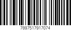 Código de barras (EAN, GTIN, SKU, ISBN): '7897517917074'