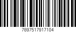 Código de barras (EAN, GTIN, SKU, ISBN): '7897517917104'