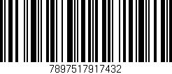 Código de barras (EAN, GTIN, SKU, ISBN): '7897517917432'