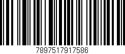 Código de barras (EAN, GTIN, SKU, ISBN): '7897517917586'