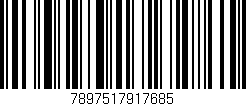 Código de barras (EAN, GTIN, SKU, ISBN): '7897517917685'
