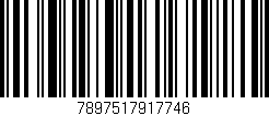 Código de barras (EAN, GTIN, SKU, ISBN): '7897517917746'