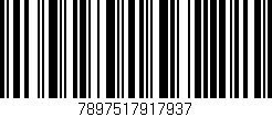 Código de barras (EAN, GTIN, SKU, ISBN): '7897517917937'