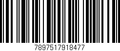 Código de barras (EAN, GTIN, SKU, ISBN): '7897517918477'