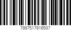 Código de barras (EAN, GTIN, SKU, ISBN): '7897517918507'