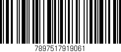 Código de barras (EAN, GTIN, SKU, ISBN): '7897517919061'