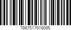 Código de barras (EAN, GTIN, SKU, ISBN): '7897517919085'