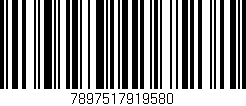 Código de barras (EAN, GTIN, SKU, ISBN): '7897517919580'